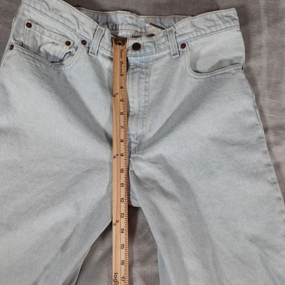 Vintage Levis 550 Relaxed Tapered Leg Jeans Mens 36x36 (Fits 34x35) Flaws READ! - Picture 16 of 16